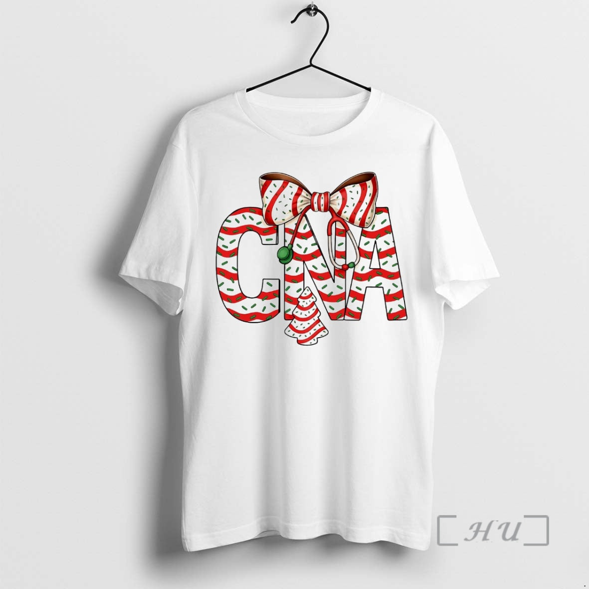 Trending Cna Nurse Christmas Tree Cake T-Shirts, Hoodie, Sweatshirt | InkNestWear.com