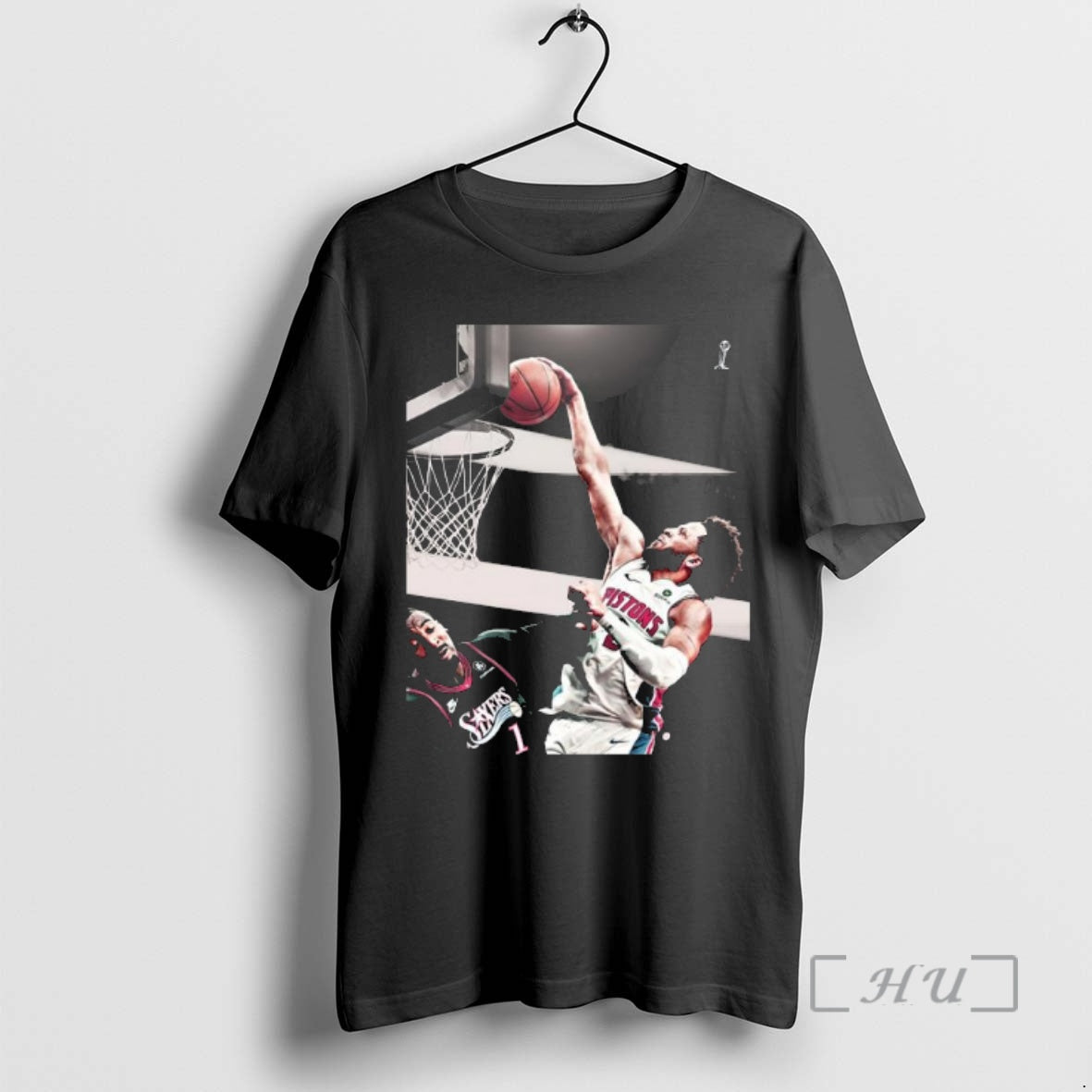 Trending Cade Cunningham Posterizing Andre Drummond T-Shirts, Hoodie, Sweatshirt | InkNestWear.com