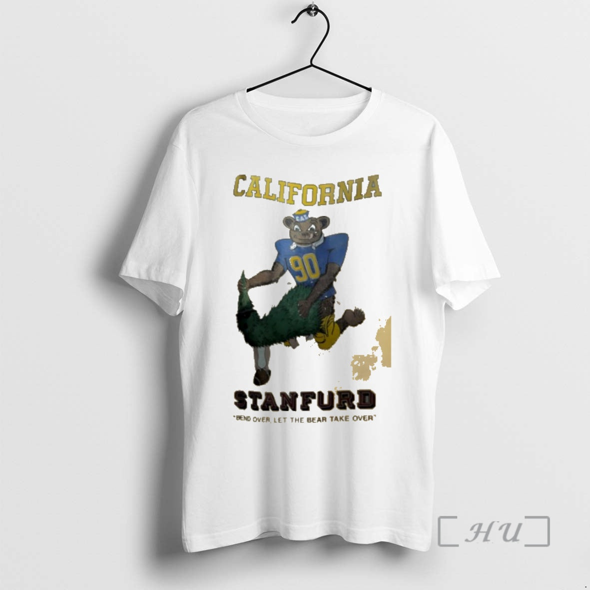 Trending California Stanford Bend Over Let The Bear Take Over T-Shirts, Hoodie, Sweatshirt | InkNestWear.com