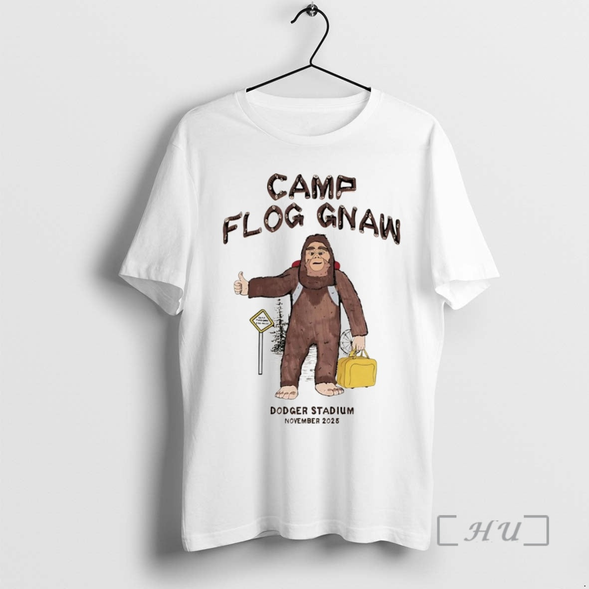 Trending Camp Flog Gnaw Sasquatch Dodger Stadium T-Shirts, Hoodie, Sweatshirt | InkNestWear.com