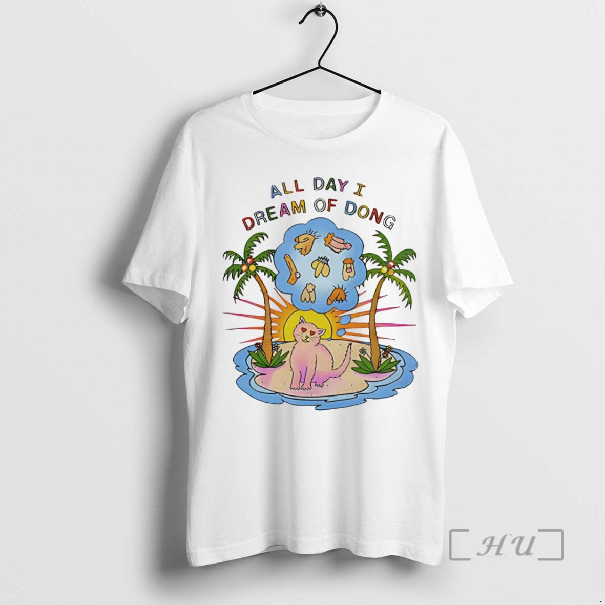 Trending Cat All Day I Dream Of Dong T-Shirts, Hoodie, Sweatshirt | InkNestWear.com