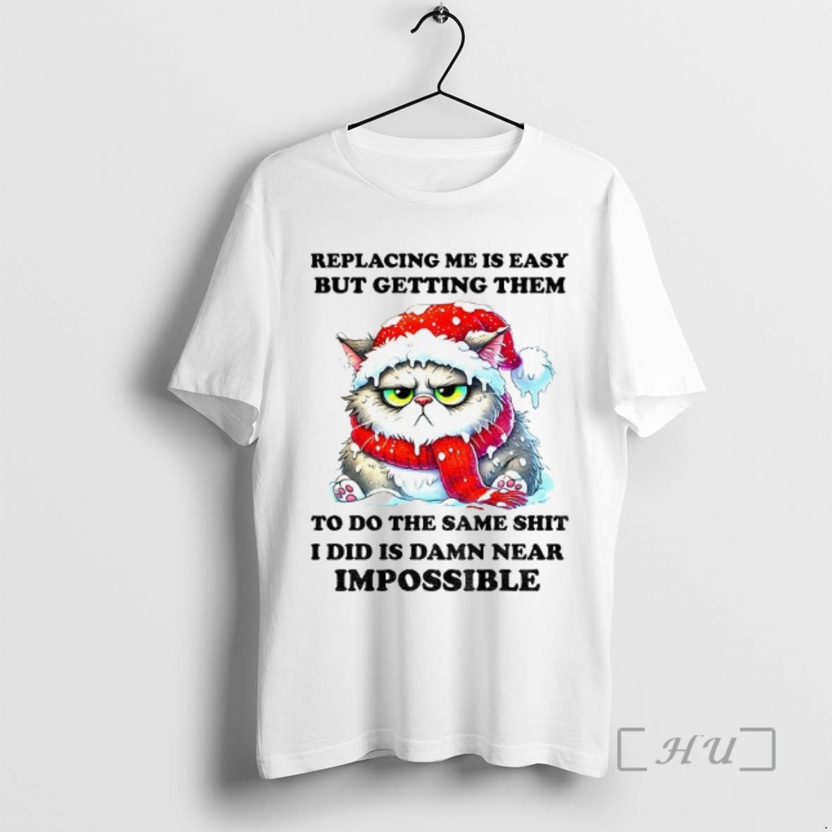 Trending Cat Replacing Me Is Easy But Getting Them To Do The Same Shit T-Shirts, Hoodie, Sweatshirt | InkNestWear.com