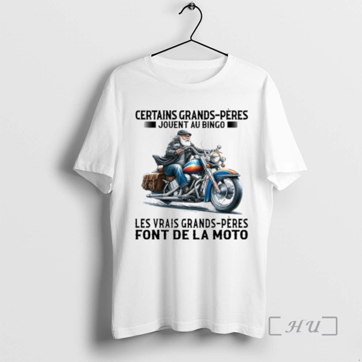 Trending Certains Grands Peres Jouent Au Bingo Les Vrais Grands Peres Font Dela Moto Premium T-Shirts, Hoodie, Sweatshirt