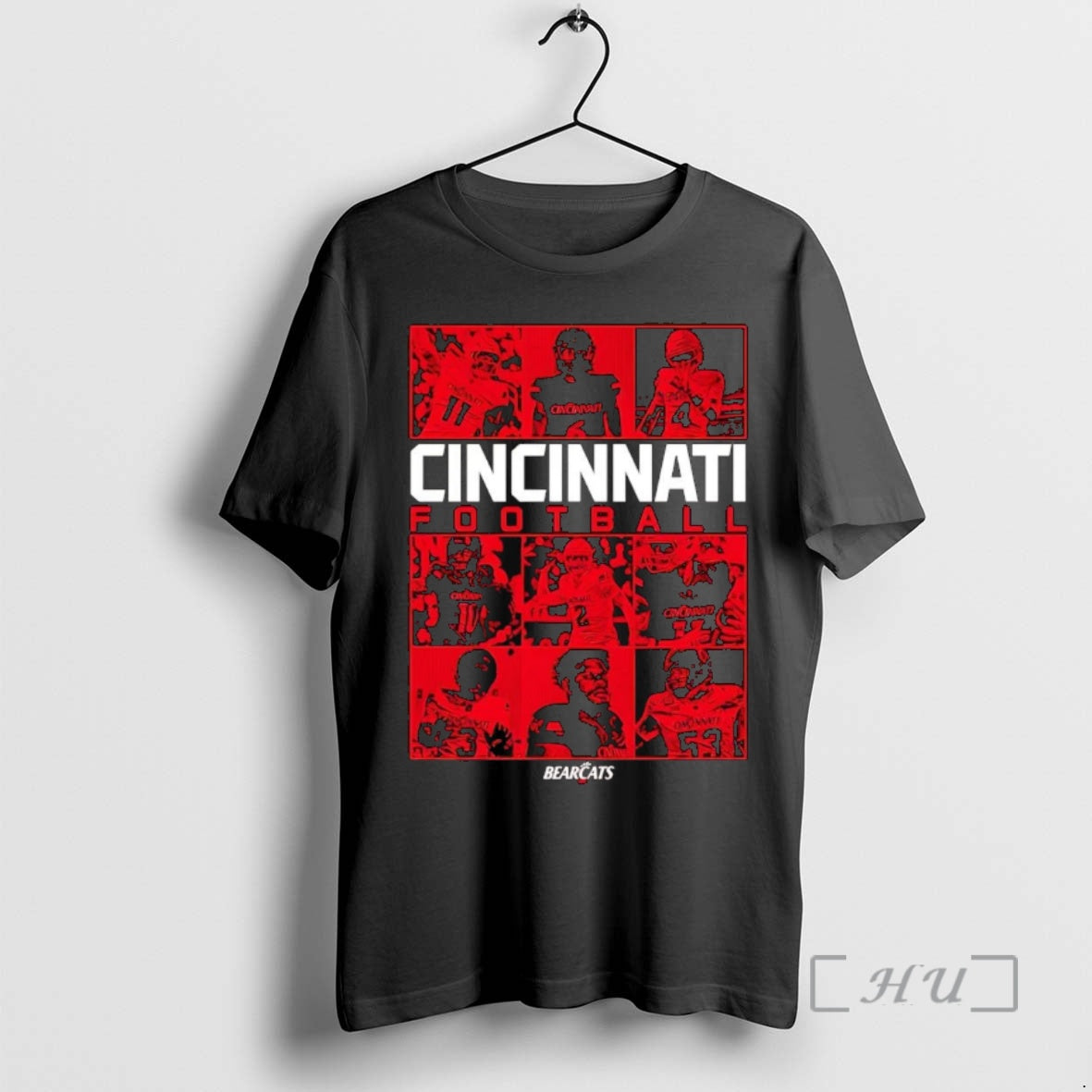 Trending Cincinnati Bearcats Playmakers Portrait T-Shirts, Hoodie, Sweatshirt | InkNestWear.com