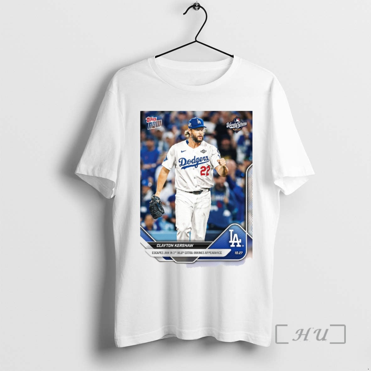 Trending Clayton Kershaw 2025 Mlb Topps Los Angeles Dodgers Escapes Jam 1st Mlb Extra T-Shirts, Hoodie, Sweatshirt
