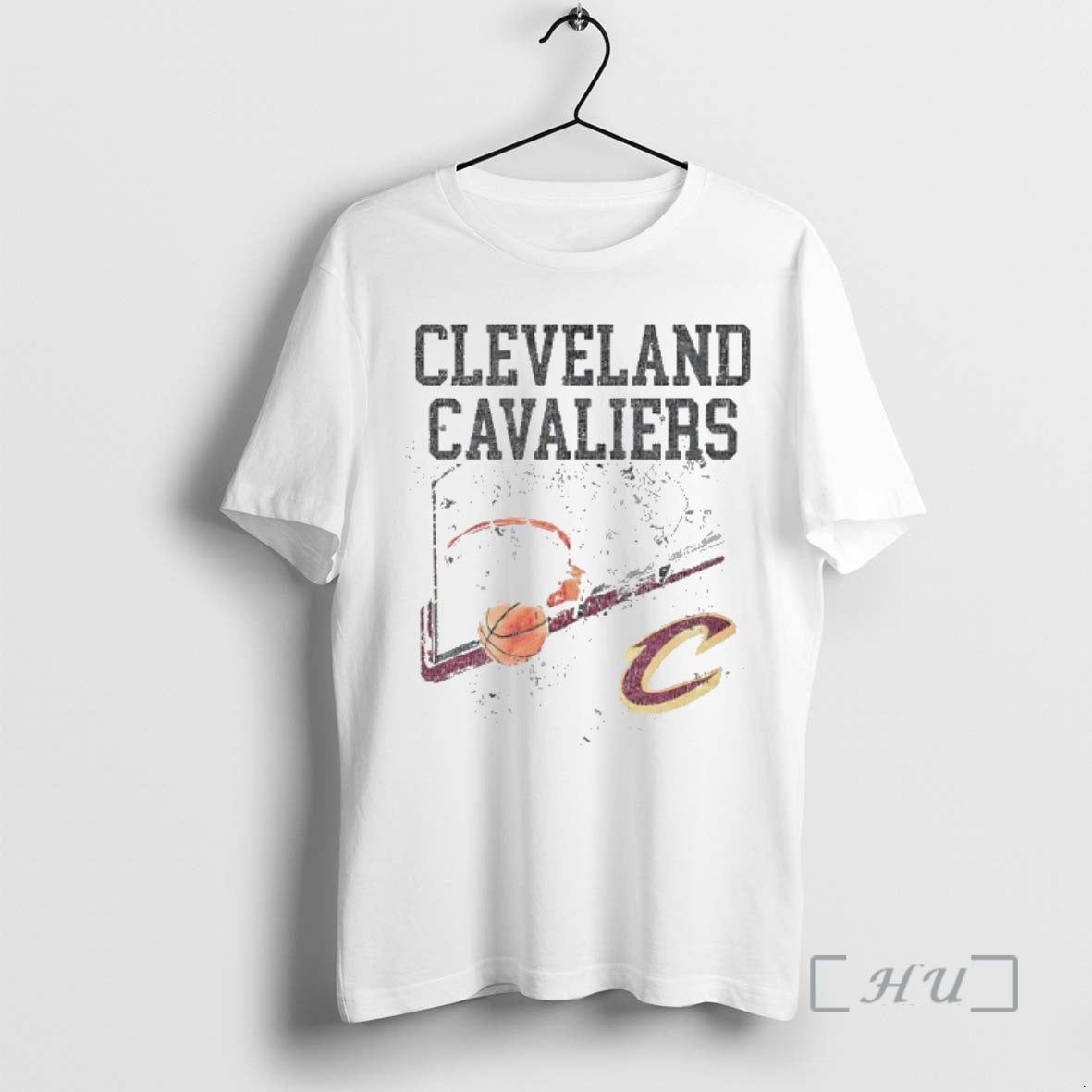 Trending Cleveland Cavaliers White Glass Shattered T-Shirts, Hoodie, Sweatshirt | InkNestWear.com