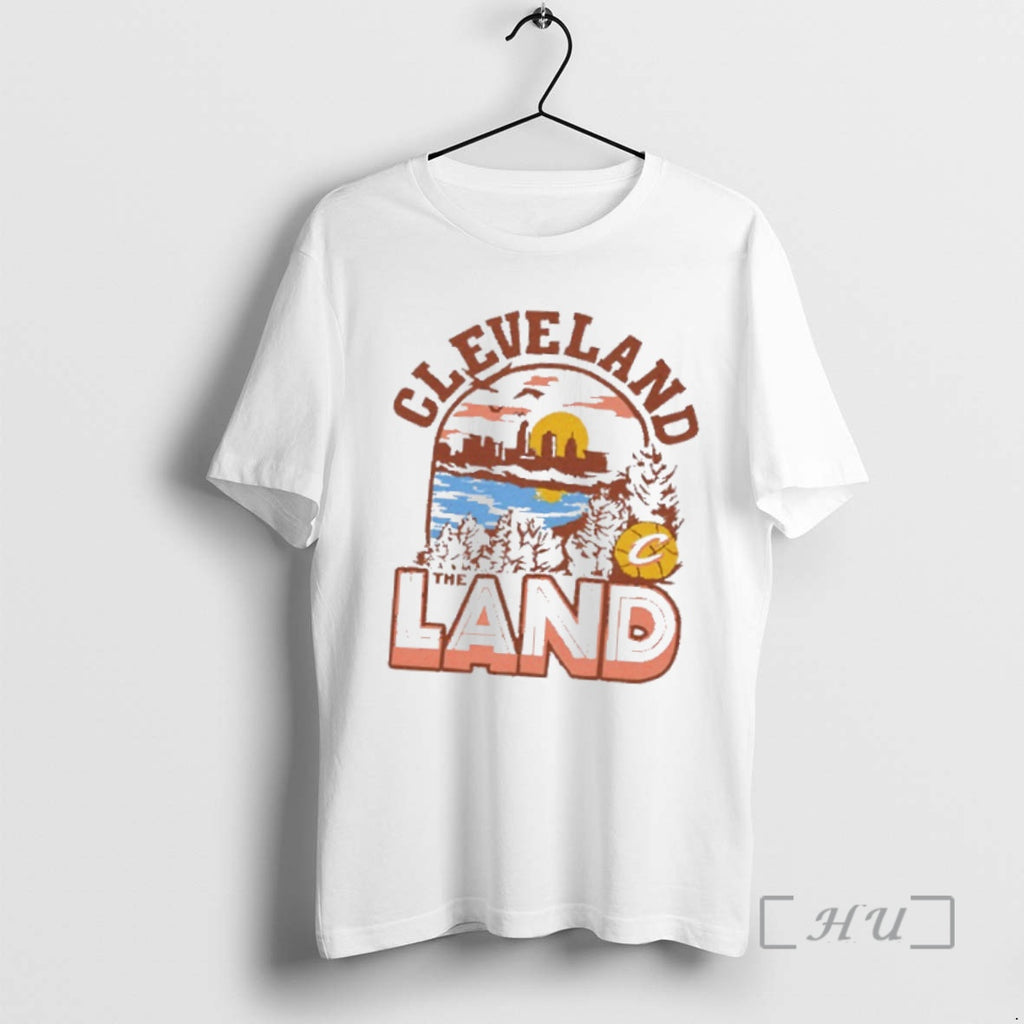 Trending Cleveland Cavaliers The Land Retro T-Shirts, Hoodie, Sweatshirt | InkNestWear.com