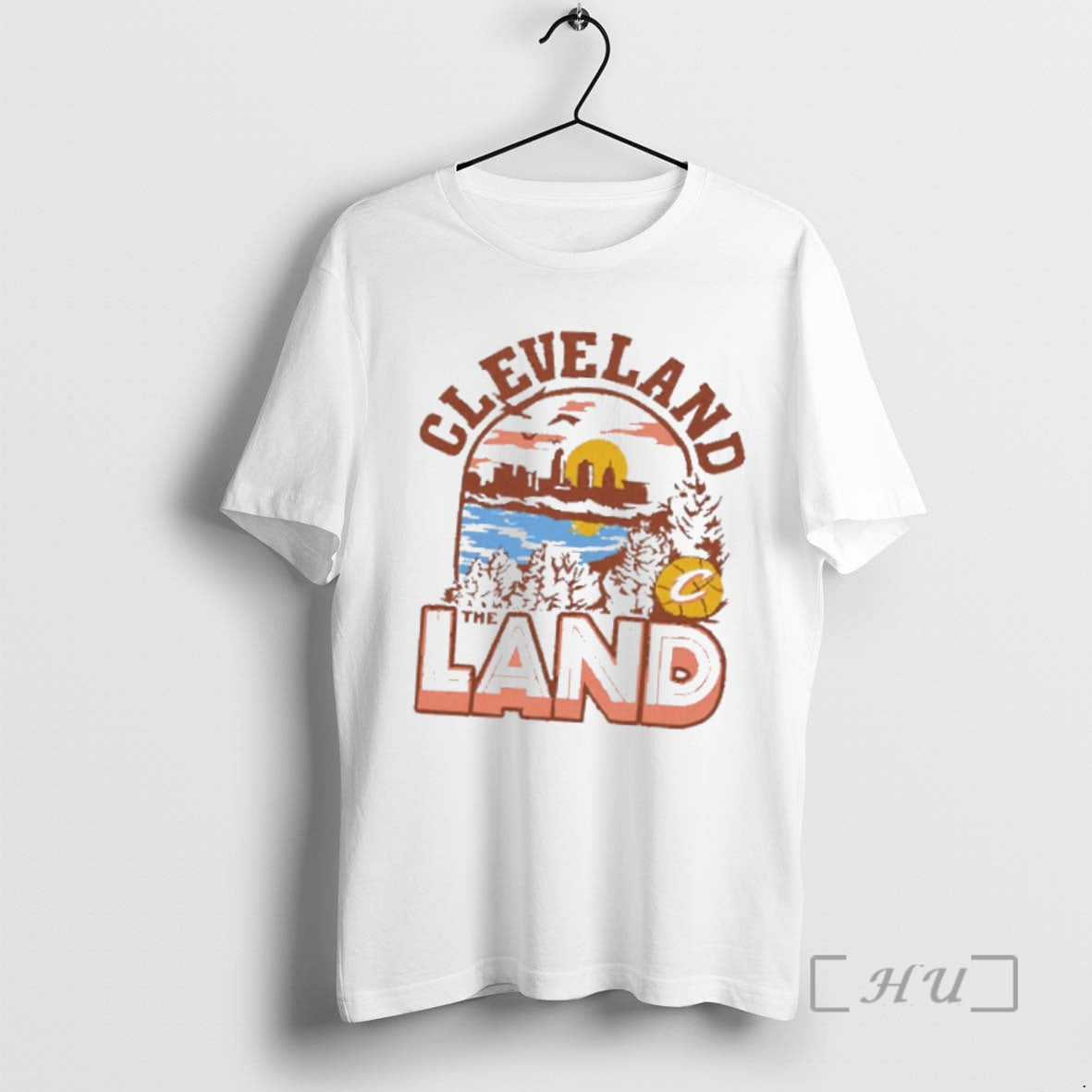 Trending Cleveland Cavaliers The Land Retro T-Shirts, Hoodie, Sweatshirt | InkNestWear.com