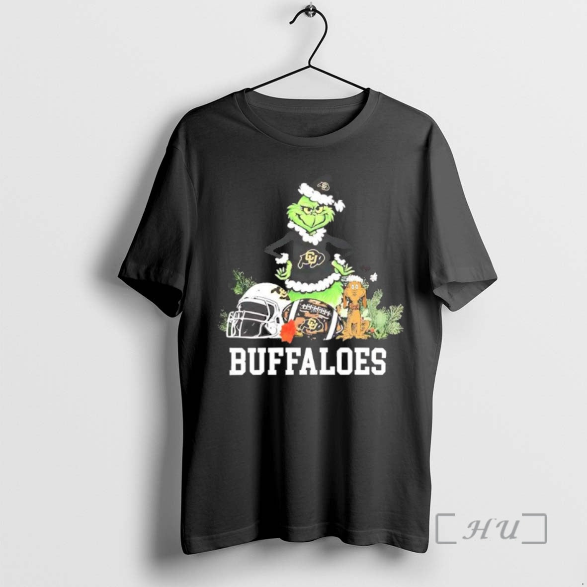 Trending Colorado Buffaloes The Grinch And Max Helmet Christmas 2025 T-Shirts, Hoodie, Sweatshirt | InkNestWear.com