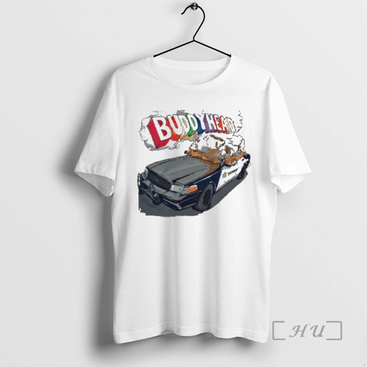 Trending Cop Car Buddy Head T-Shirts, Hoodie, Sweatshirt | InkNestWear.com