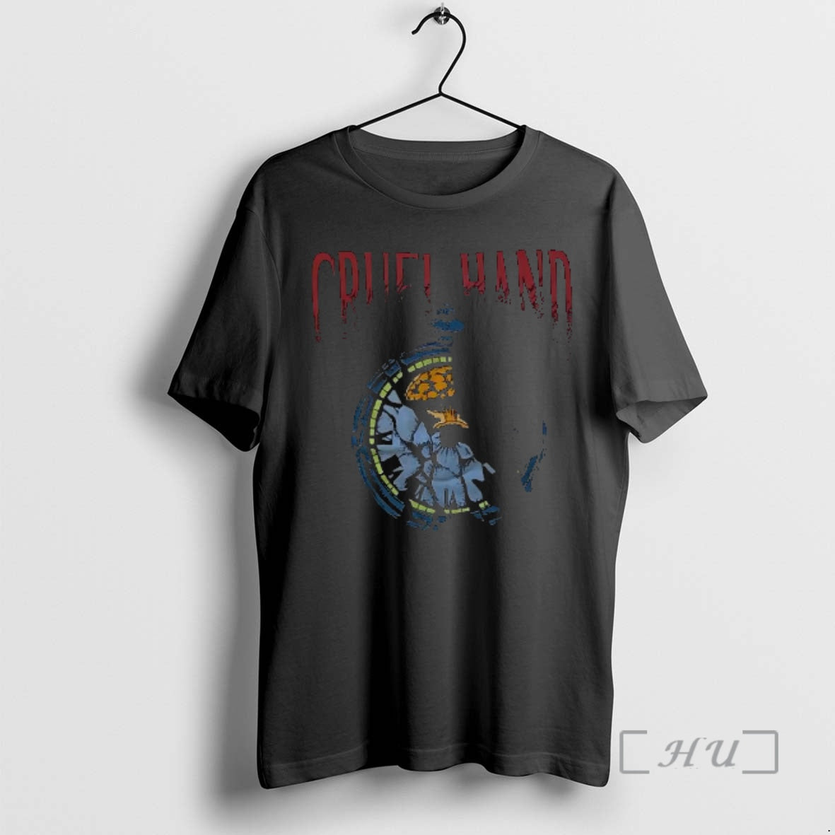 Trending Cruel Hand Skull And Clock Graphic T-Shirts, Hoodie, Sweatshirt | InkNestWear.com