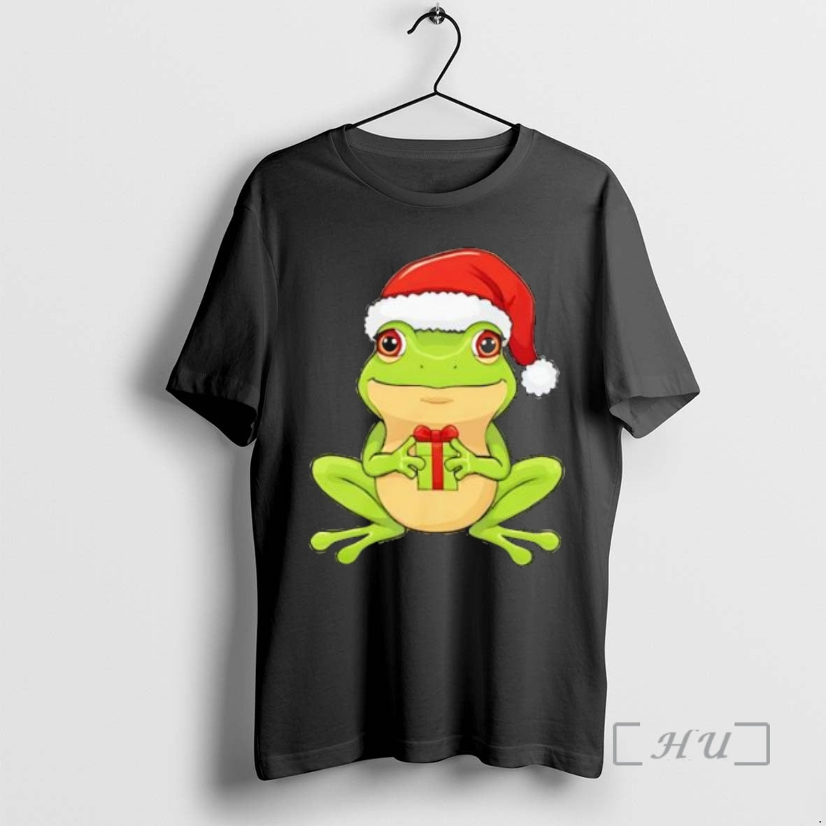 Trending Cute Christmas Frog With Santa Hat T-Shirts, Hoodie, Sweatshirt | InkNestWear.com