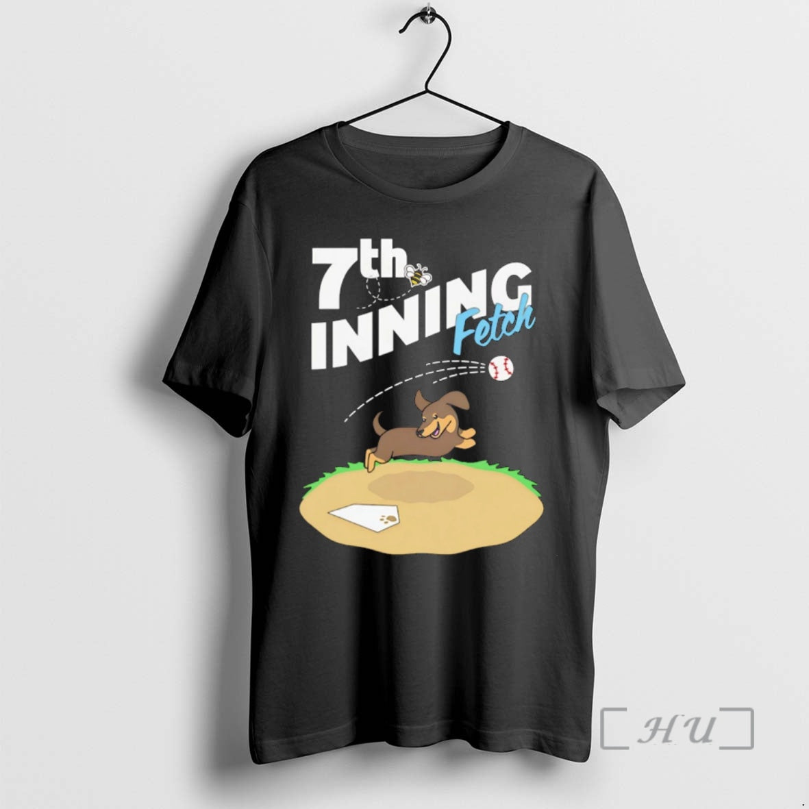 Trending Dachshund Dog 7th Inning Fetch Cartoons Baseball Christmas T-Shirts, Hoodie, Sweatshirt | InkNestWear.com