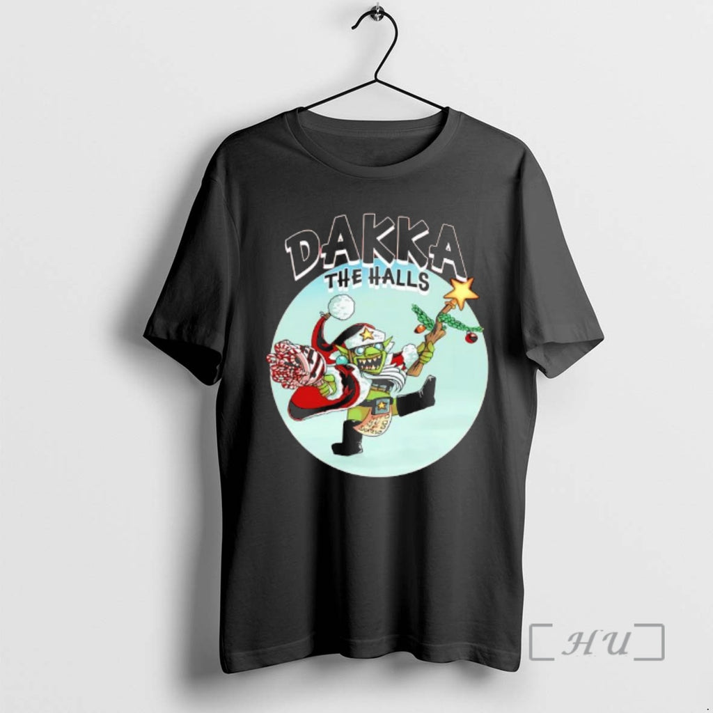 Trending Dakka The Halls Christmas Da Red Gobbo T-Shirts, Hoodie, Sweatshirt | InkNestWear.com