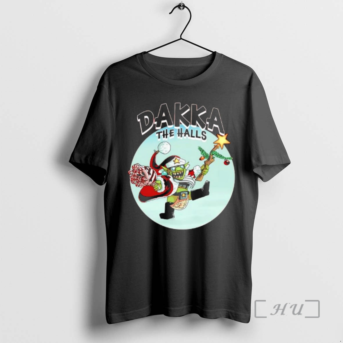 Trending Dakka The Halls Christmas Da Red Gobbo T-Shirts, Hoodie, Sweatshirt | InkNestWear.com