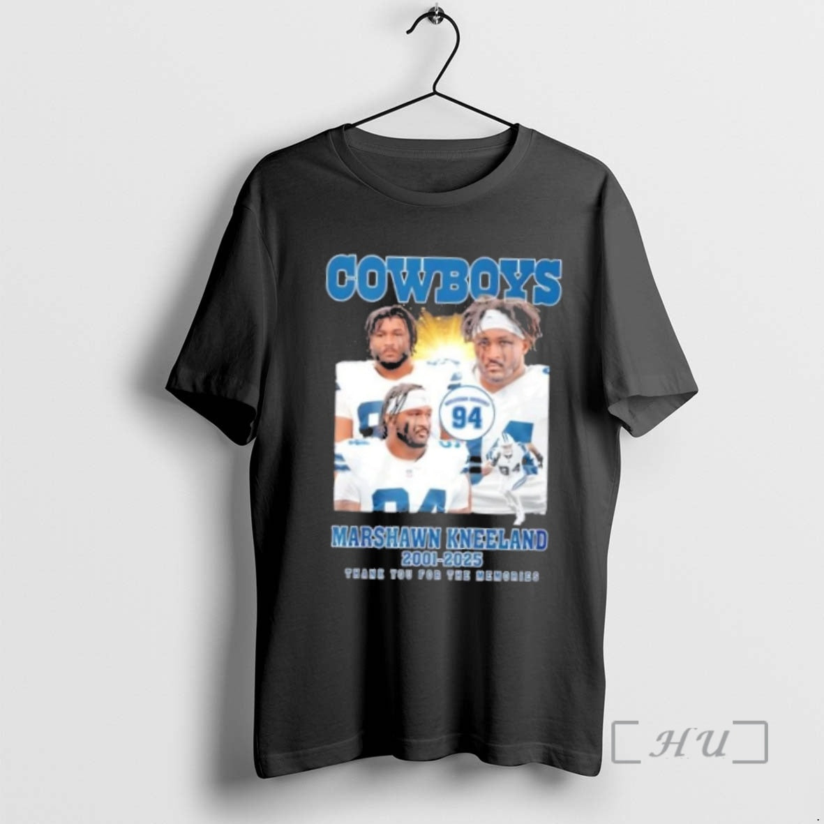Trending Dallas Cowboys 94 Marshawn Kneeland 2001 2025 Thank You For The Memories Premium T-Shirts, Hoodie, Sweatshirt