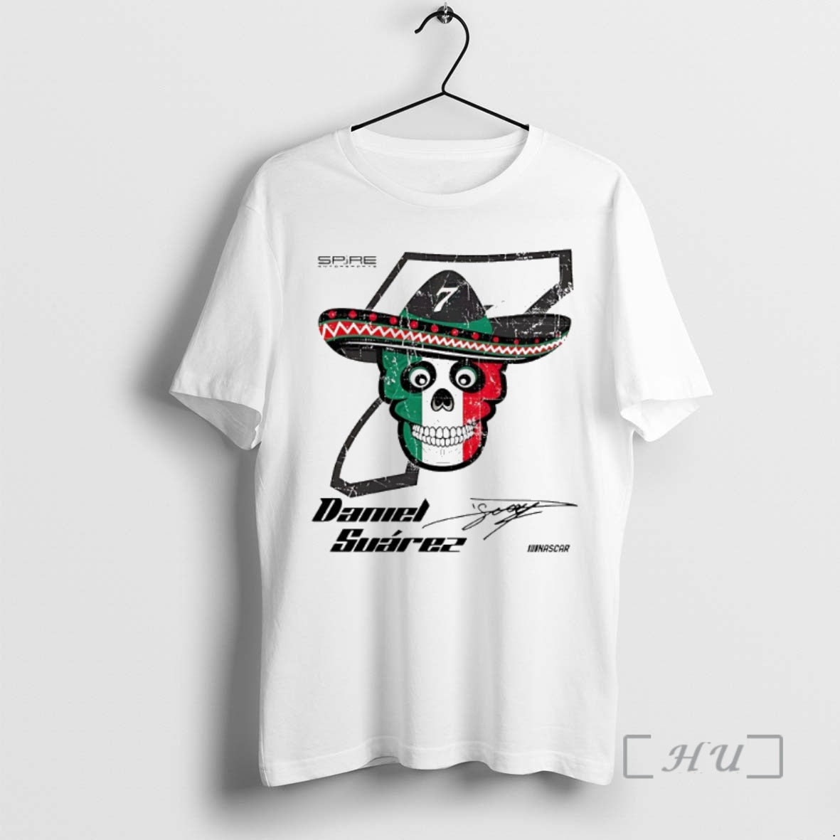 Trending Daniel Suarez Spire Motorsports Nascar T-Shirts, Hoodie, Sweatshirt | InkNestWear.com