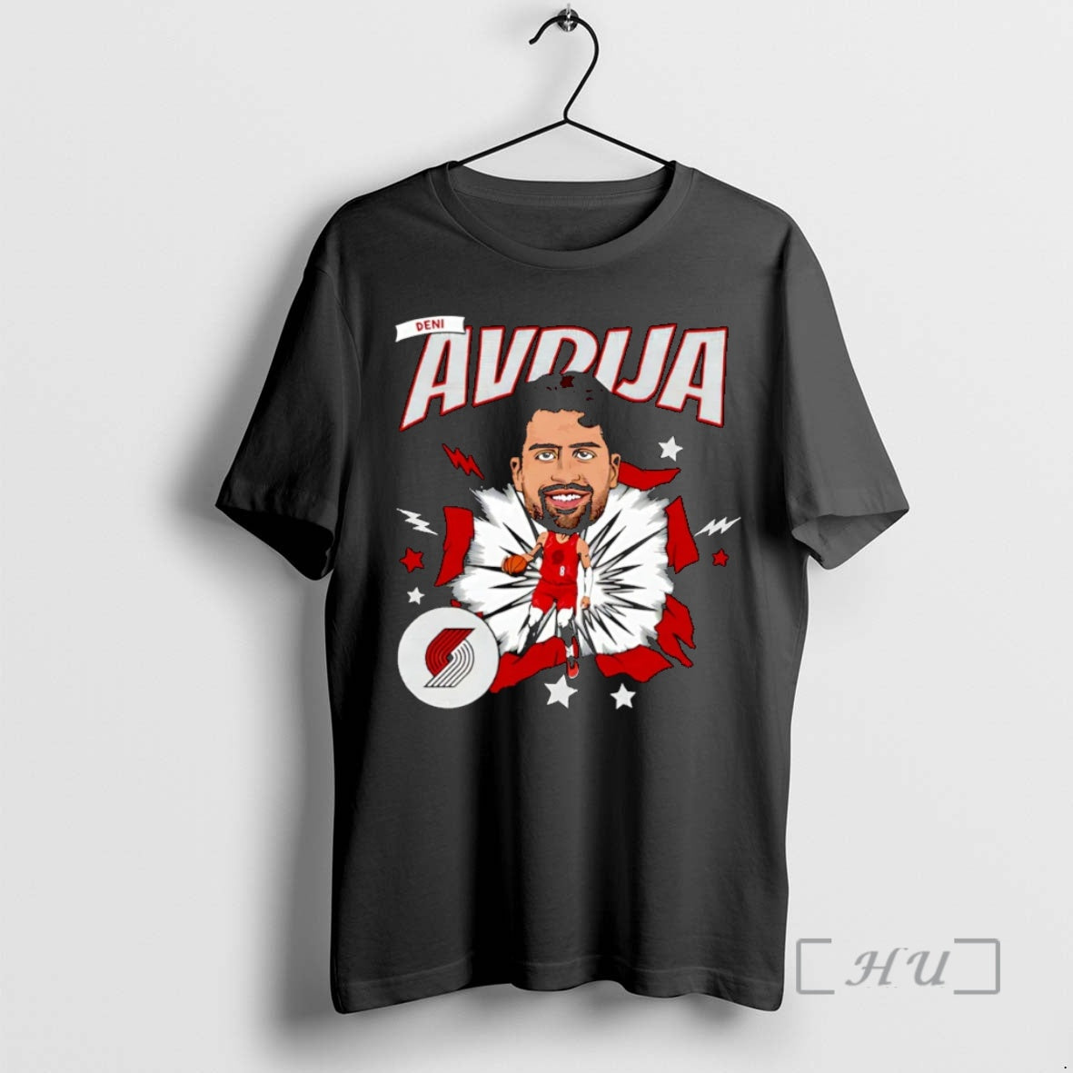 Trending Deni Avdija Portland Trail Blazers Caricature Christmas T-Shirts, Hoodie, Sweatshirt | InkNestWear.com