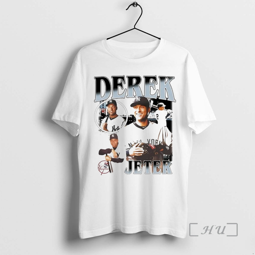 Trending Derek Jeter Picture Collage New York Yankees T-Shirts, Hoodie, Sweatshirt | InkNestWear.com