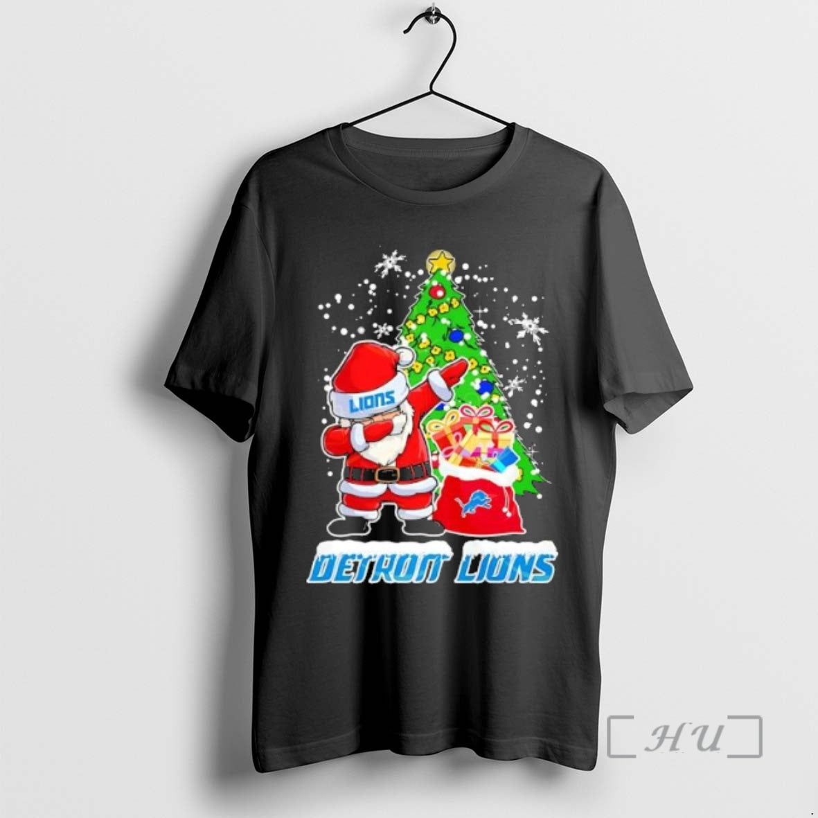 Trending Detroit Lions Happy Holiday Christmas T-Shirts, Hoodie, Sweatshirt | InkNestWear.com