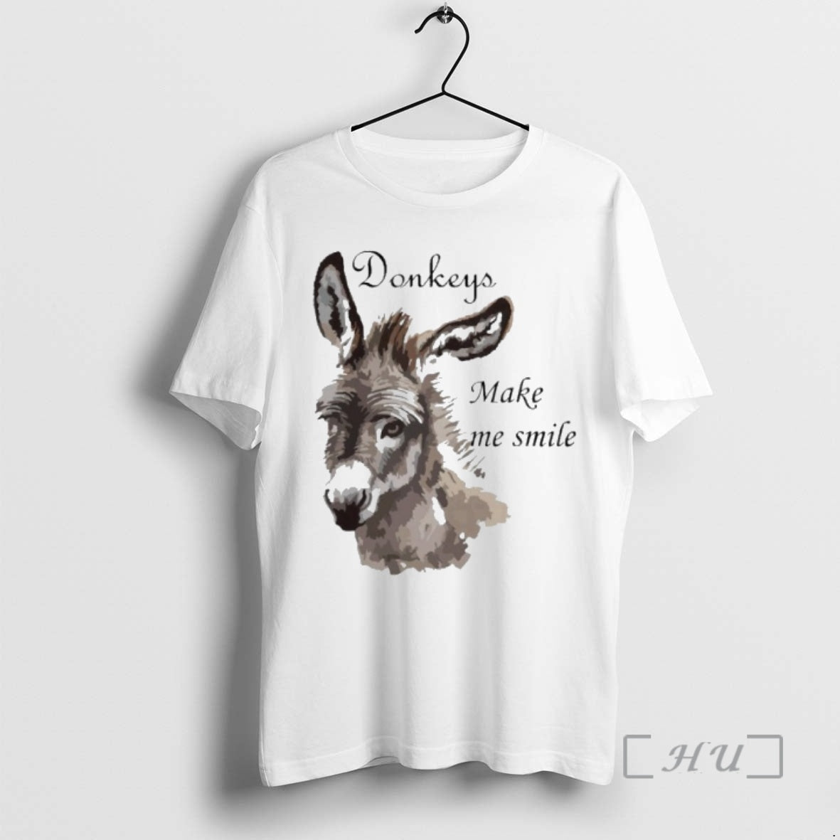 Trending Donkeys Make Me Smile Cute Miniature Donkey Mini Donkey T-Shirts, Hoodie, Sweatshirt | InkNestWear.com