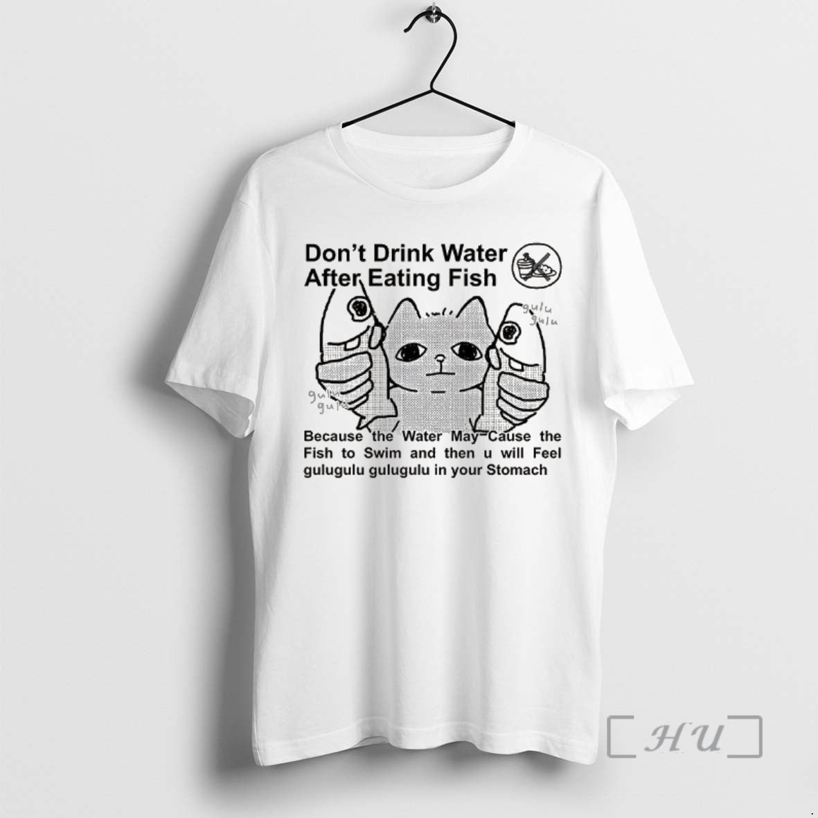 Trending Dont Drink Water After Eating Fish T-Shirts, Hoodie, Sweatshirt | InkNestWear.com