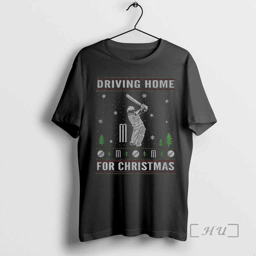 Trending Driving Home For Christmas Cricket T-Shirts, Hoodie, Sweatshirt | InkNestWear.com