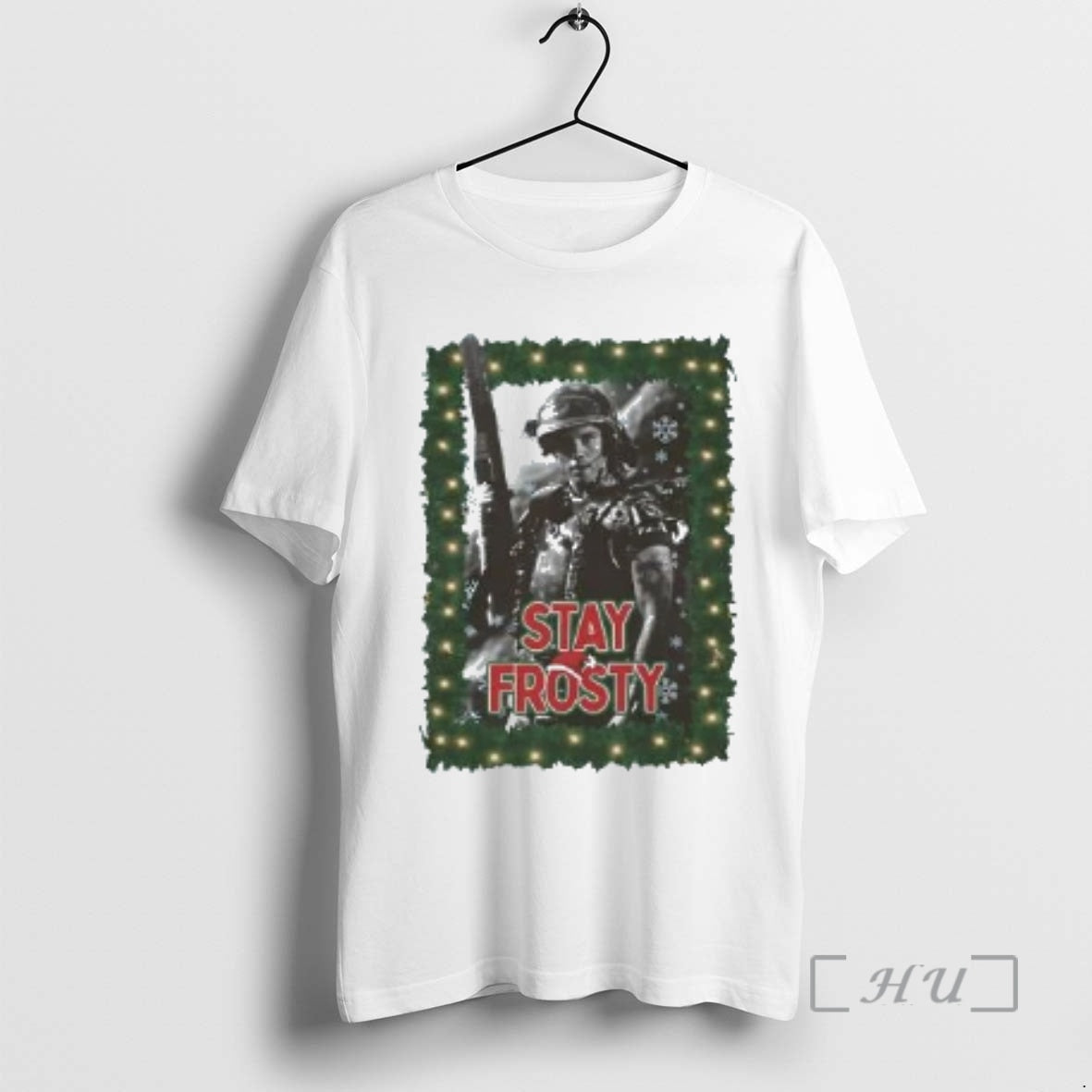 Trending Dwayne Hicks Stay Frosty Christmas T-Shirts, Hoodie, Sweatshirt | InkNestWear.com