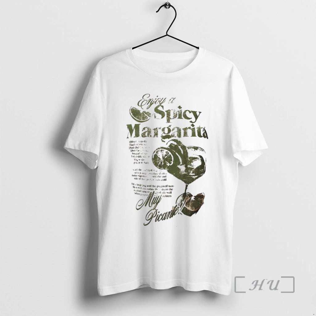 Trending Enjoy A Spicy Margarita Muy Ppicante T-Shirts, Hoodie, Sweatshirt | InkNestWear.com