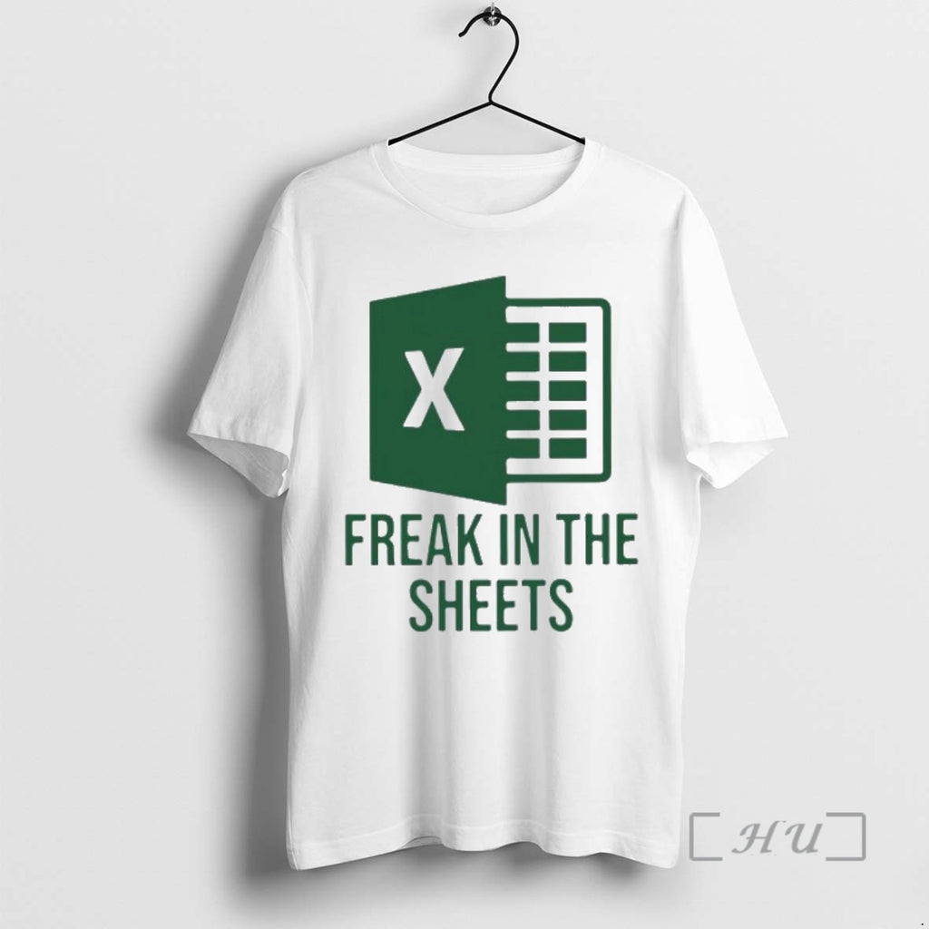 Trending Excel Freak In The Sheets Ornaments White T-Shirts, Hoodie, Sweatshirt | InkNestWear.com