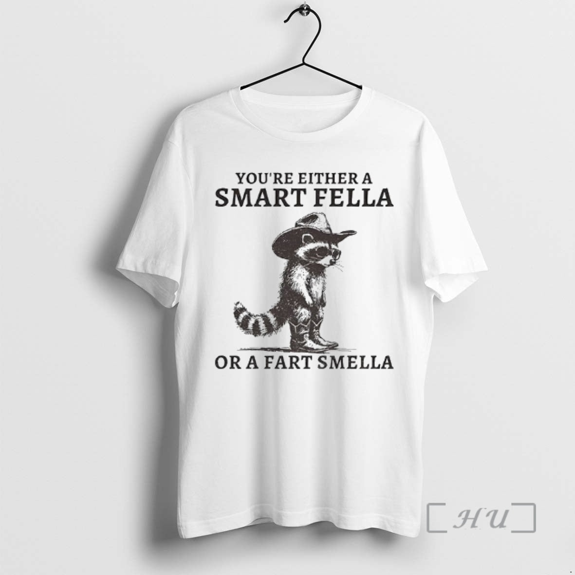 Trending Fella Raccoon 90s Youre Either Smart Fella Fart Smella T-Shirts, Hoodie, Sweatshirt