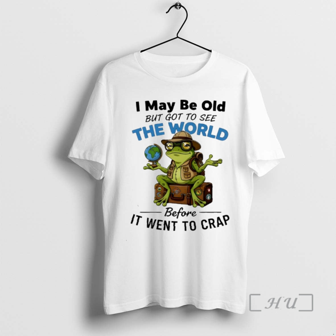 Trending Frog I May Be Old But Got To See The World Before It Went T-Shirts, Hoodie, Sweatshirt | InkNestWear.com