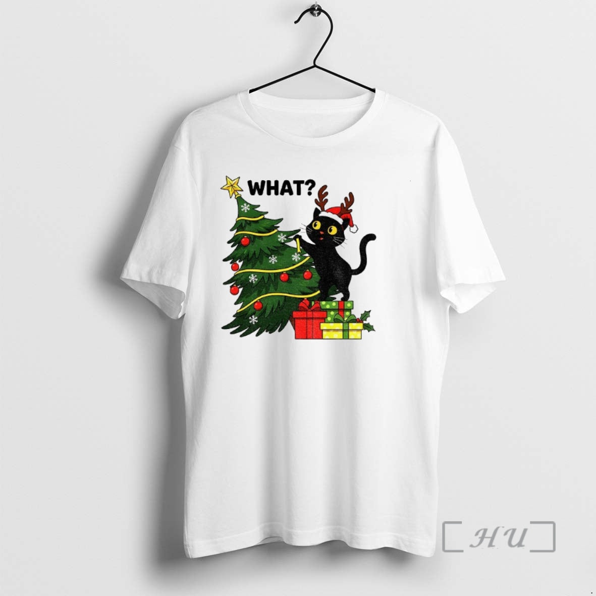 Trending Funny Cat Christmas What Christmas Tree Knocked Over T-Shirts, Hoodie, Sweatshirt | InkNestWear.com