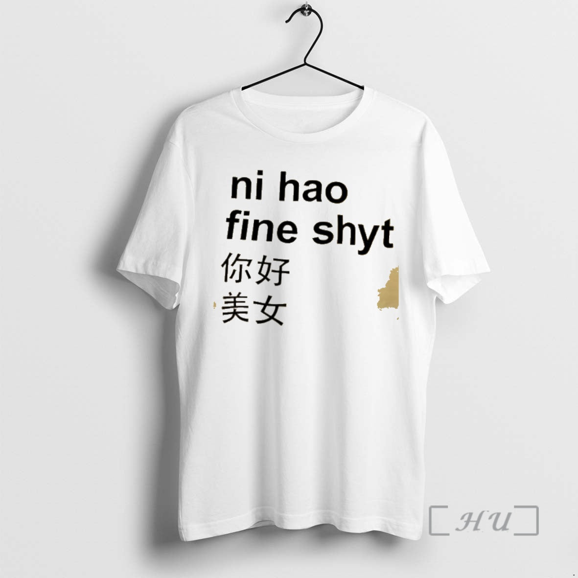 Trending Funny Ni Hao Fine Shyt T-Shirts, Hoodie, Sweatshirt | InkNestWear.com
