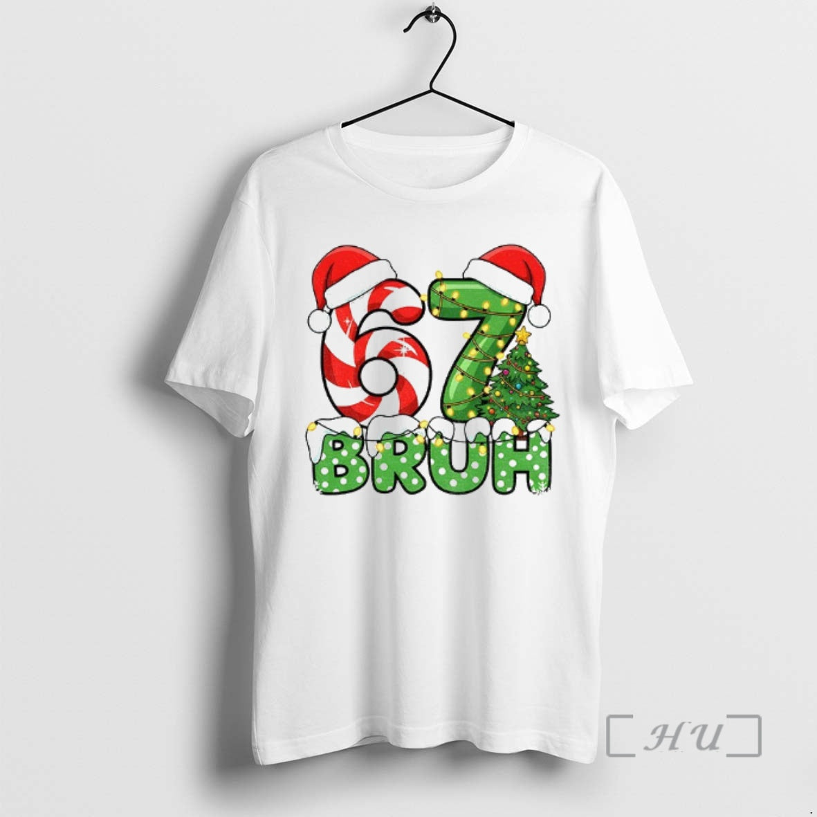 Trending Funny Santa Bruh Christmas Meme Six Seven 67 T-Shirts, Hoodie, Sweatshirt | InkNestWear.com