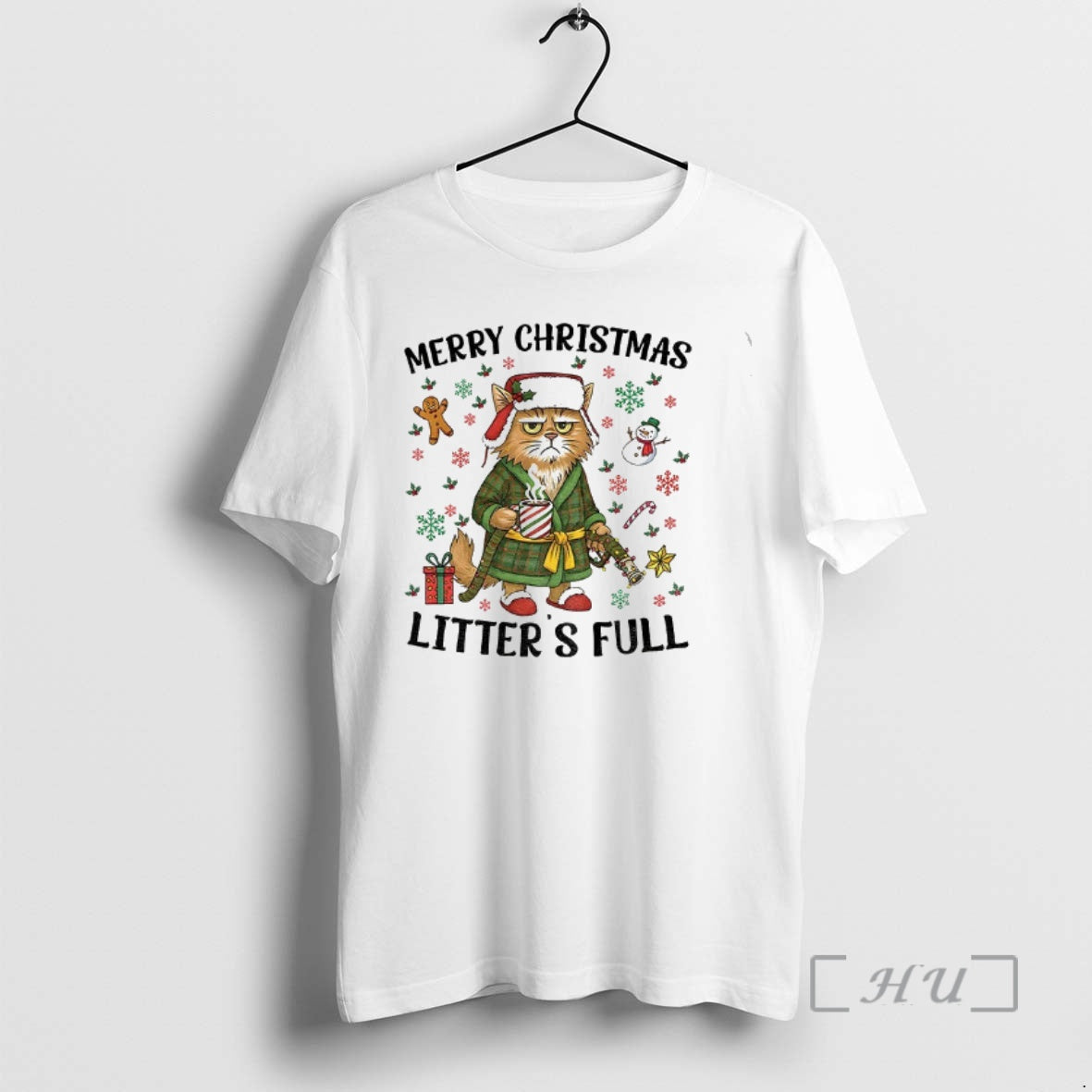 Trending Funny Cat Litters Full Merry 2025 T-Shirts, Hoodie, Sweatshirt
