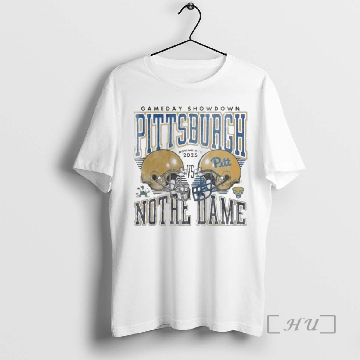 Trending Gameday Football 2025 Pitt Panthers Vs Notre Dame Fighting Irish Matchup Premium T Shirts Hoodie, Sweatshirt