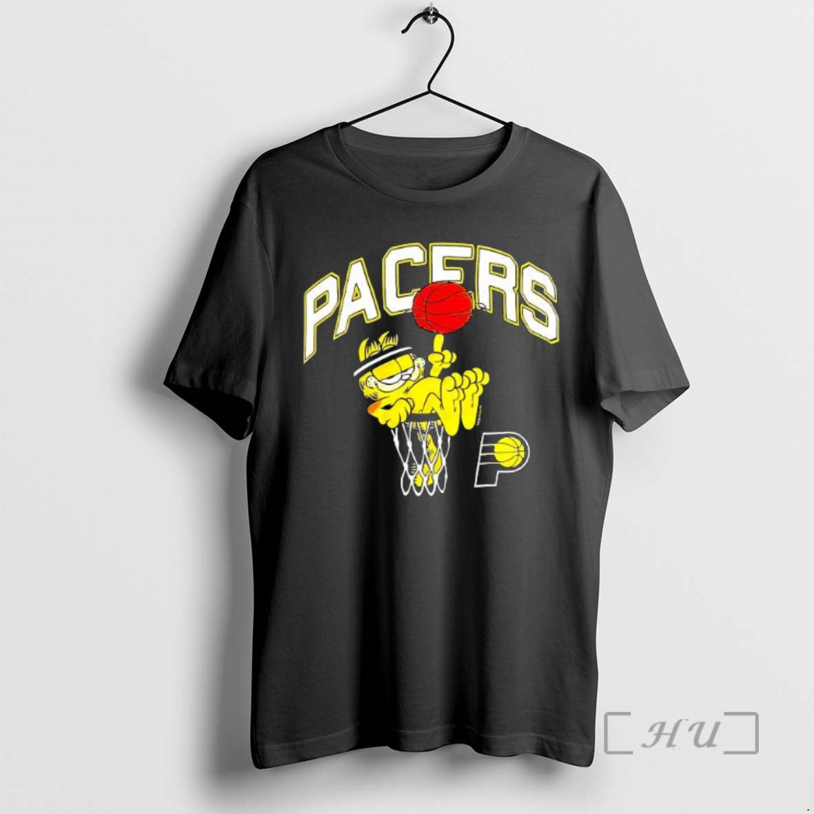 Trending Garf X Indiana Pacers Basketball Team Graphic T-Shirts, Hoodie, Sweatshirt | InkNestWear.com