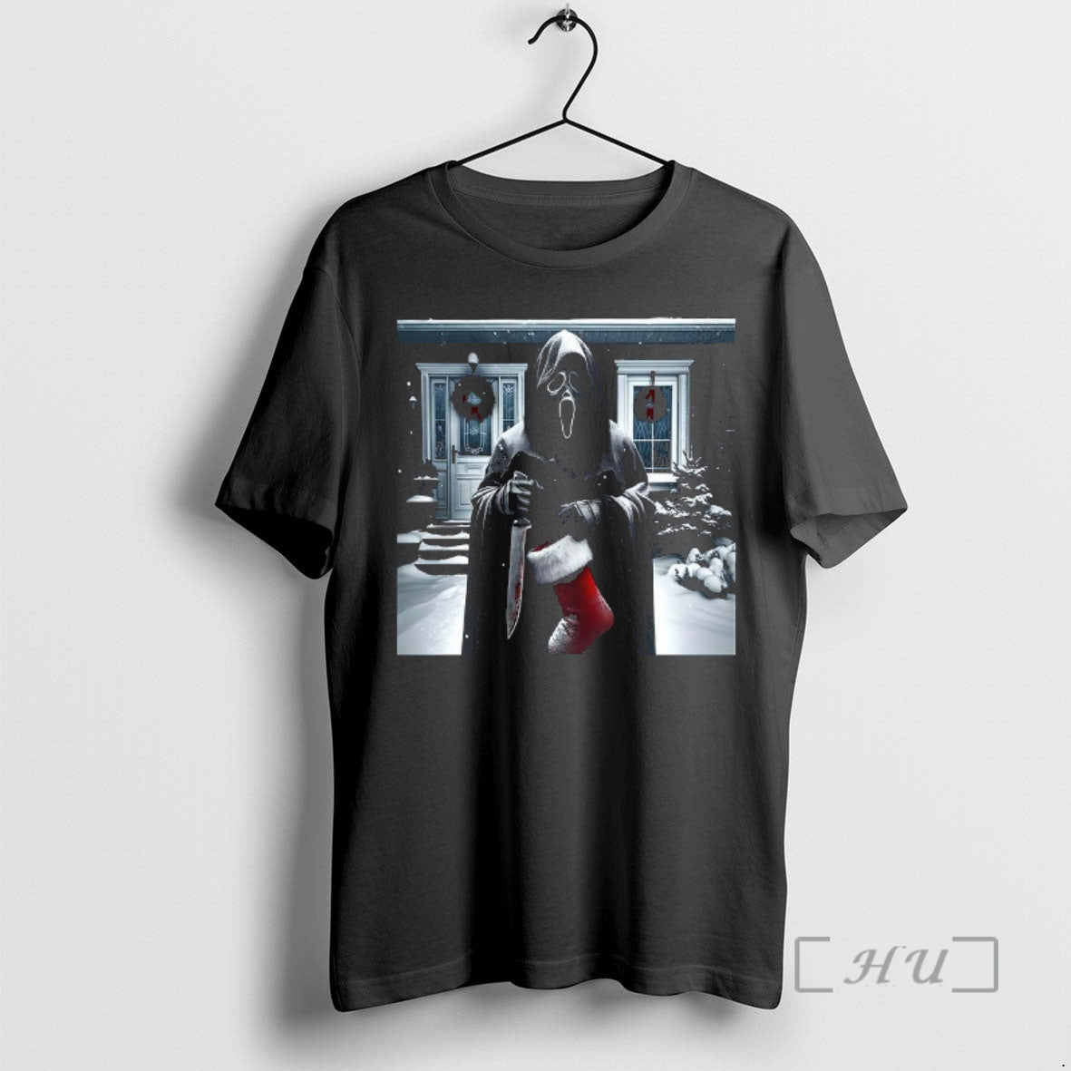 Trending Ghostface Socks Celebrates Christmas T-Shirts, Hoodie, Sweatshirt | InkNestWear.com