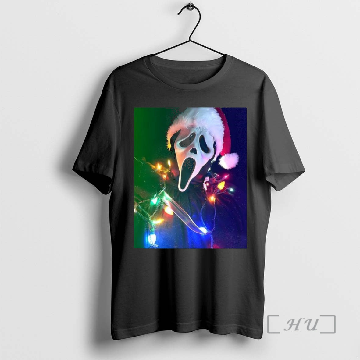 Trending Ghostface String Lights Scream Christmas T-Shirts, Hoodie, Sweatshirt | InkNestWear.com