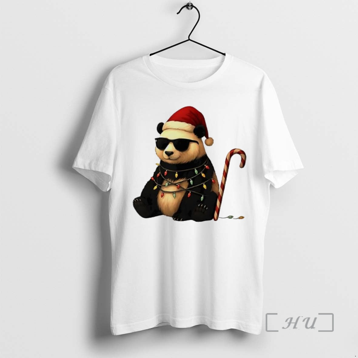 Trending Giant Panda Christmas Graphics Animal Lights T-Shirts, Hoodie, Sweatshirt | InkNestWear.com