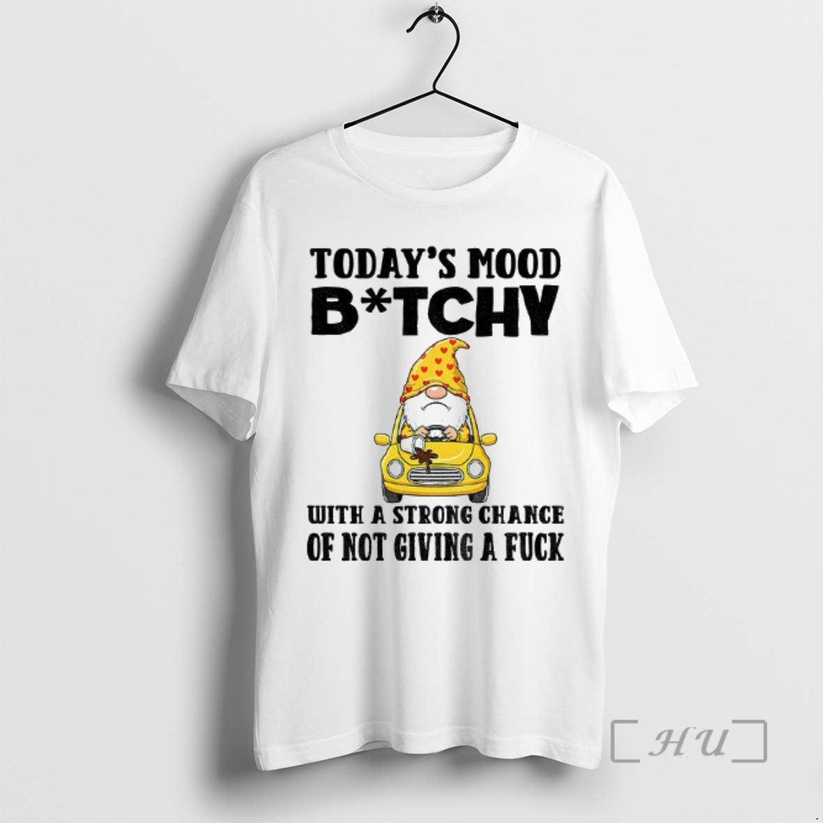 Trending Gnome Todays Mood Bitchy With A Strong Chance Of Not Giving A Fuck Christmas T-Shirts, Hoodie, Sweatshirt