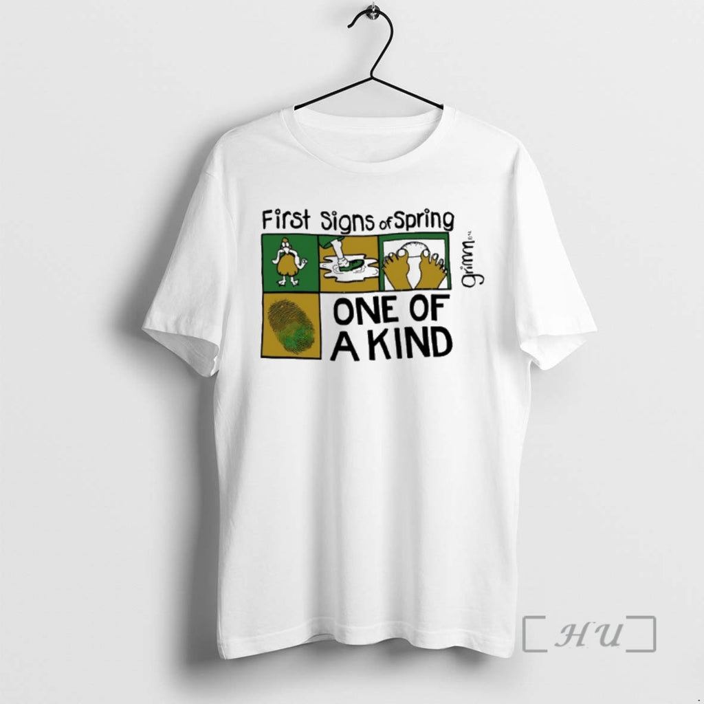 Trending Grimm First Signs Of Spring One Of A Kind T-Shirts, Hoodie, Sweatshirt | InkNestWear.com