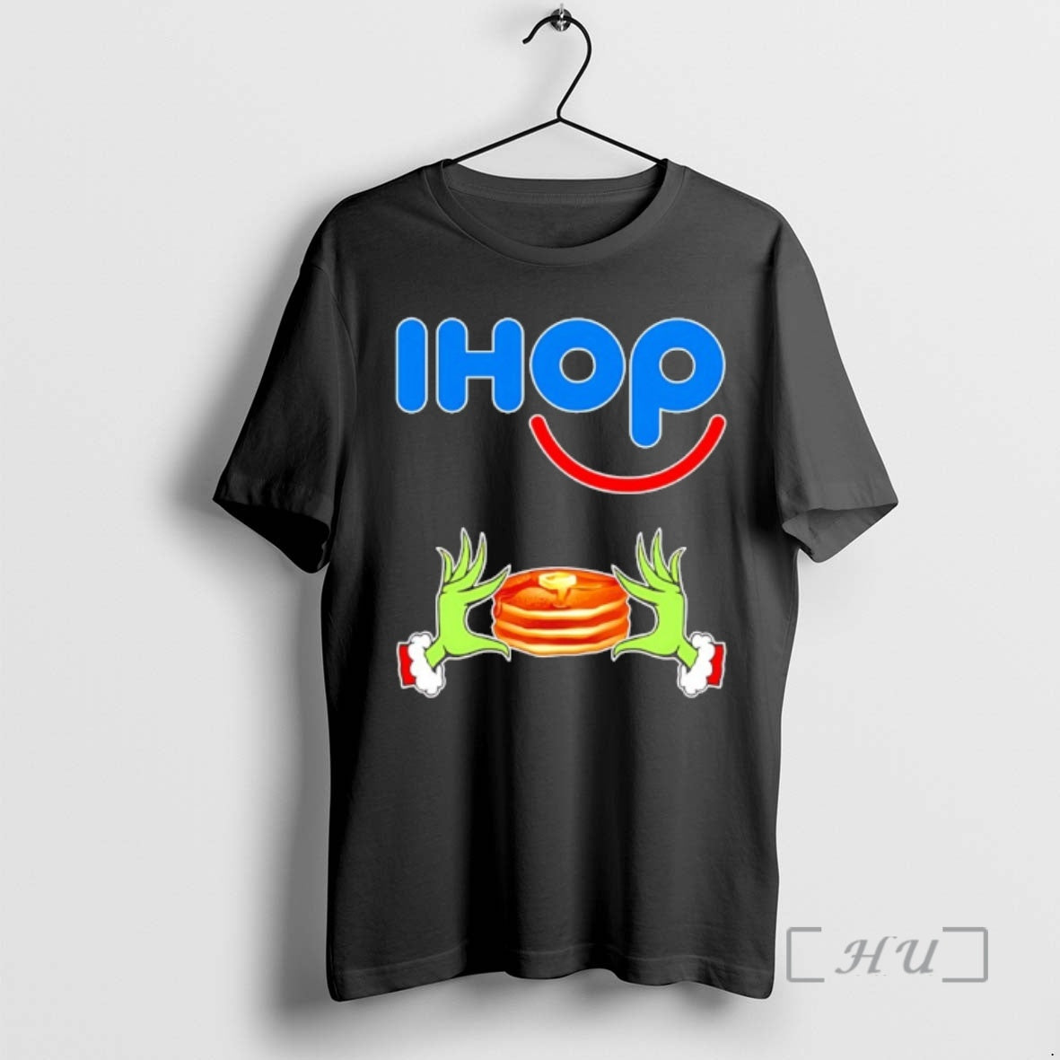Trending Grinch Hand Love Ihop Christmas 2025 T-Shirts, Hoodie, Sweatshirt | InkNestWear.com