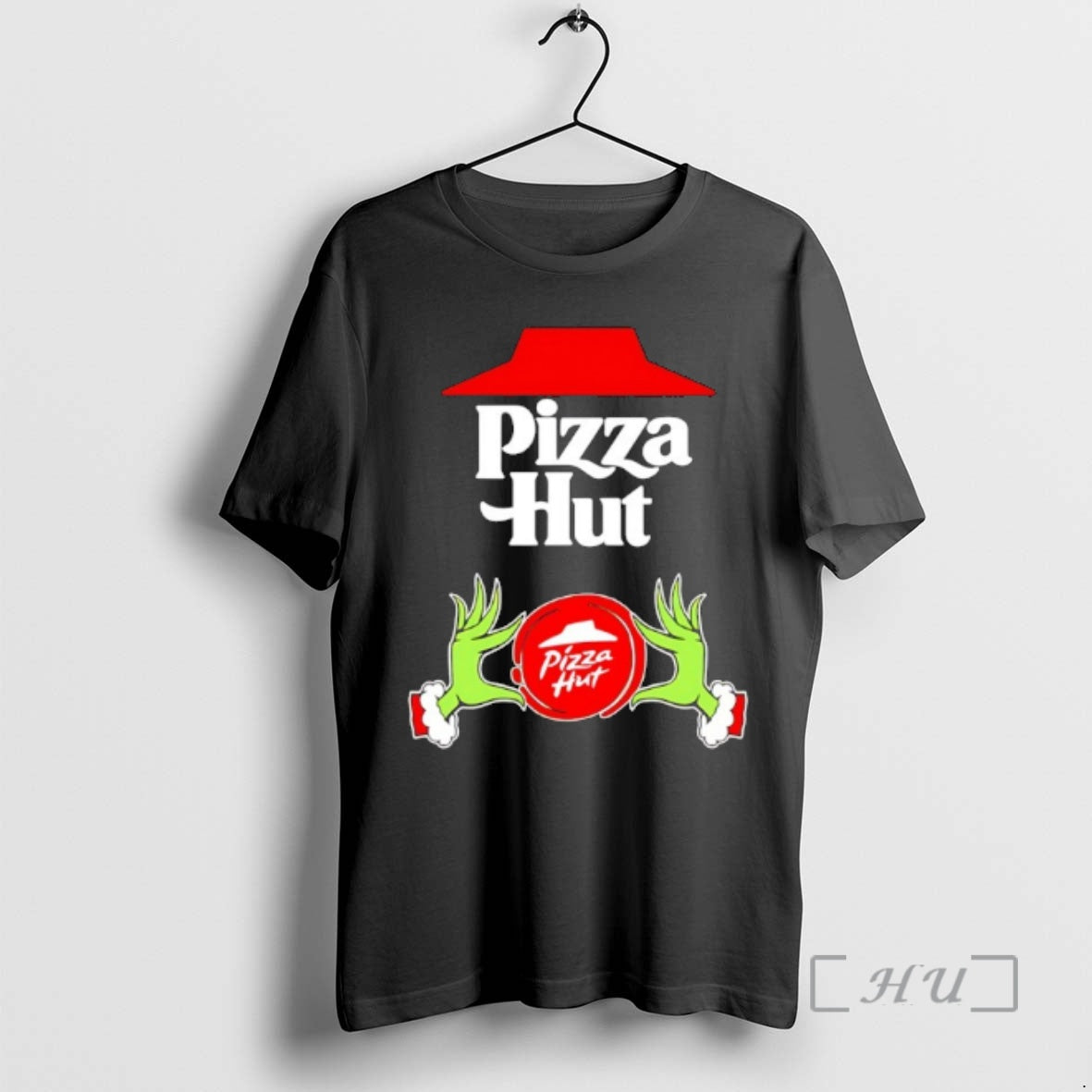 Trending Grinch Hand Love Pizza Hut Christmas 2025 T-Shirts, Hoodie, Sweatshirt | InkNestWear.com
