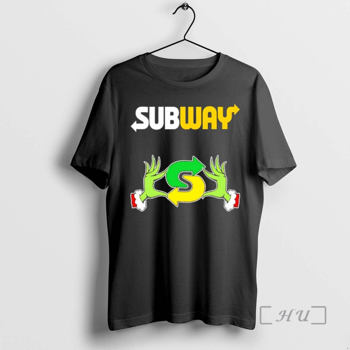 Trending Grinch Hand Love Subway Christmas 2025 T-Shirts, Hoodie, Sweatshirt | InkNestWear.com