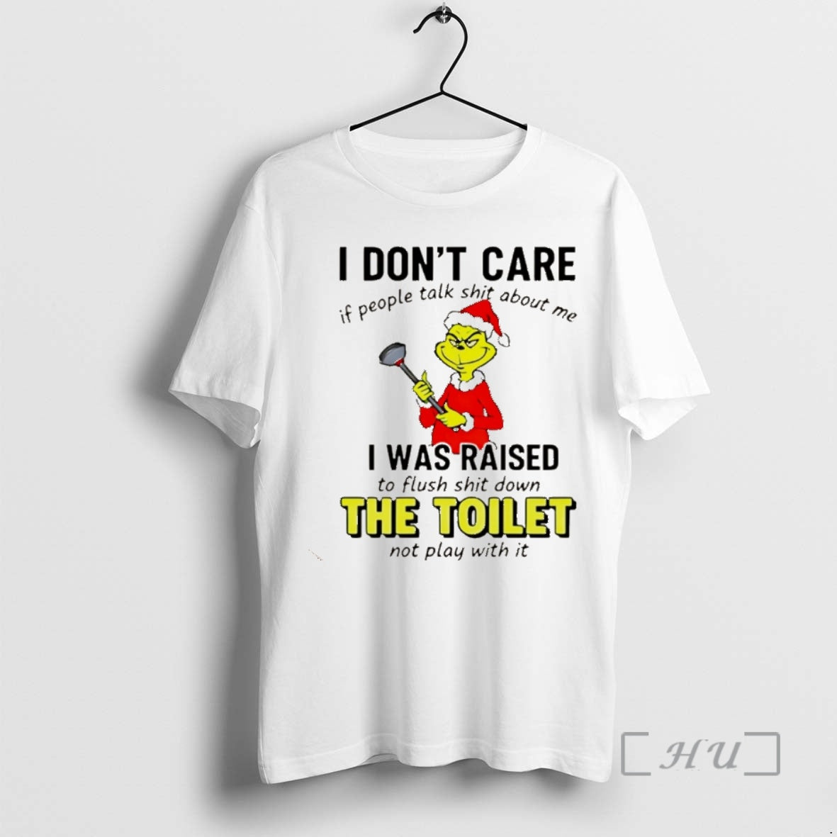 Trending Grinch I Dont Care If People Talk Shit About Me I Was Raised To T-Shirts, Hoodie, Sweatshirt | InkNestWear.com