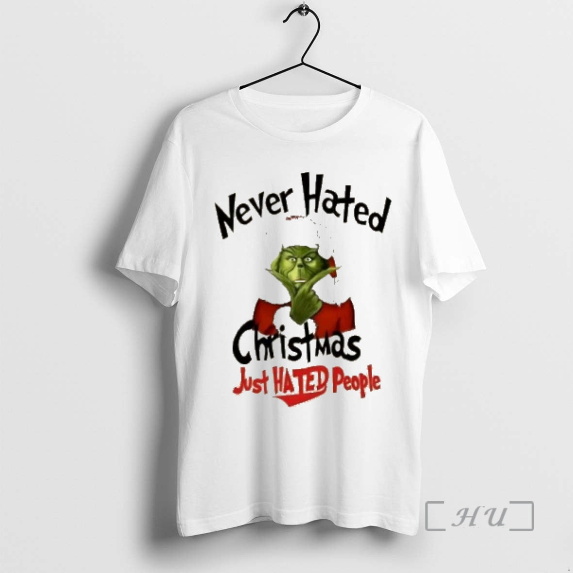 Trending Grinch Never Hated Christmas Just Hated People T-Shirts, Hoodie, Sweatshirt | InkNestWear.com