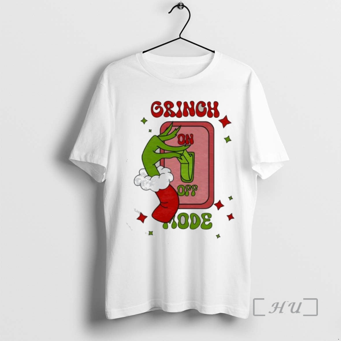 Trending Grinch On Off Mode Christmas T-Shirts, Hoodie, Sweatshirt | InkNestWear.com