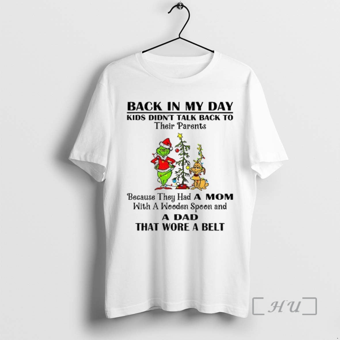 Trending Grinch Santa Claus Back In My Day Kids Didnt Talk Back To Their Parents T-Shirts, Hoodie, Sweatshirt